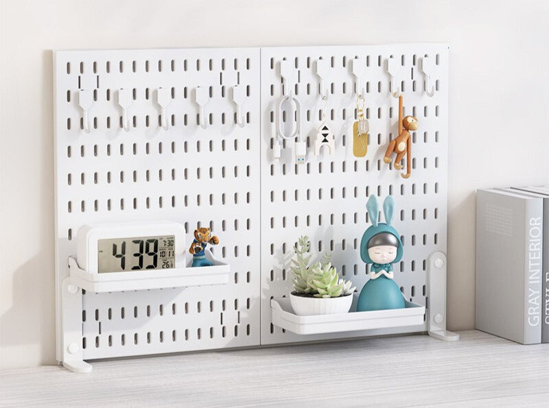 Modular Desk Pegboard Organizer
