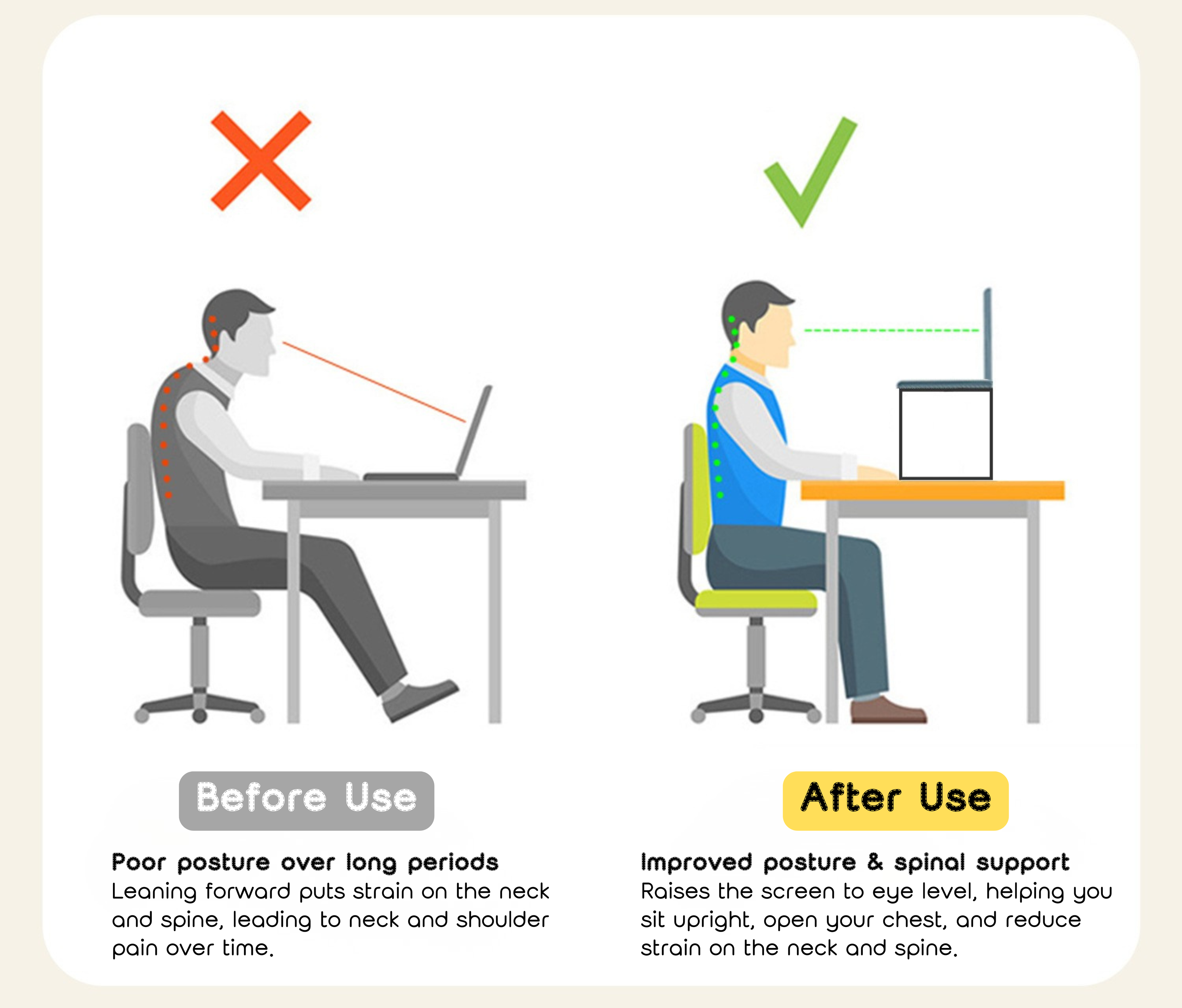 Double-Layer Monitor Stand