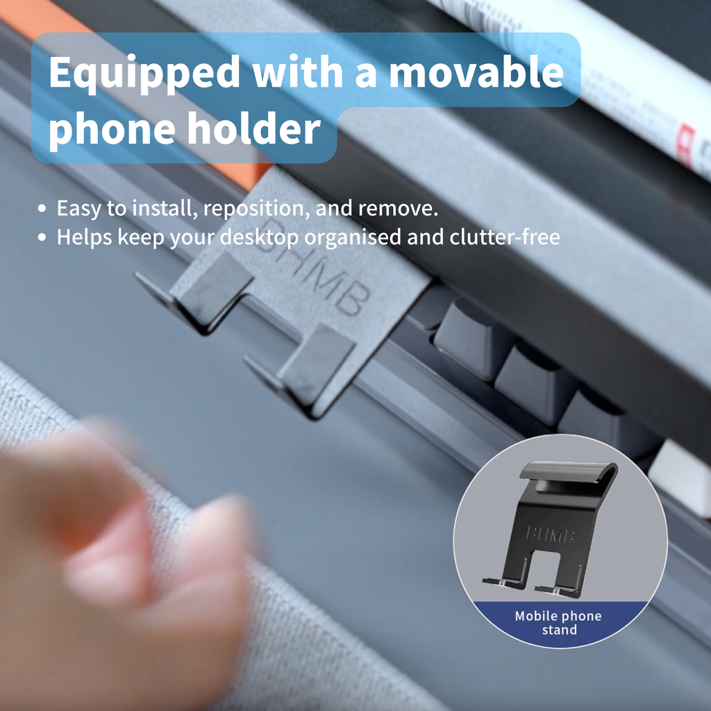 Metal Monitor Stand with USB Hub