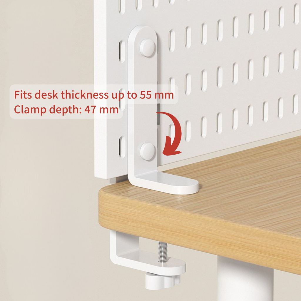 Modular Desk Pegboard Organizer