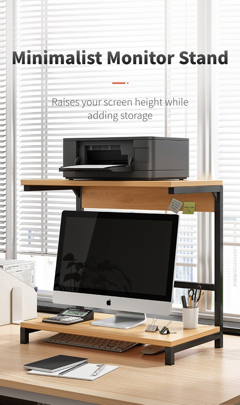 Desk Shelf with Monitor Stand