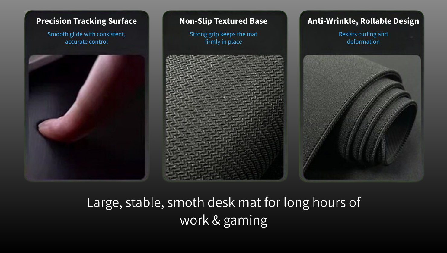 Full Desk Coverage Precision Mouse Pad