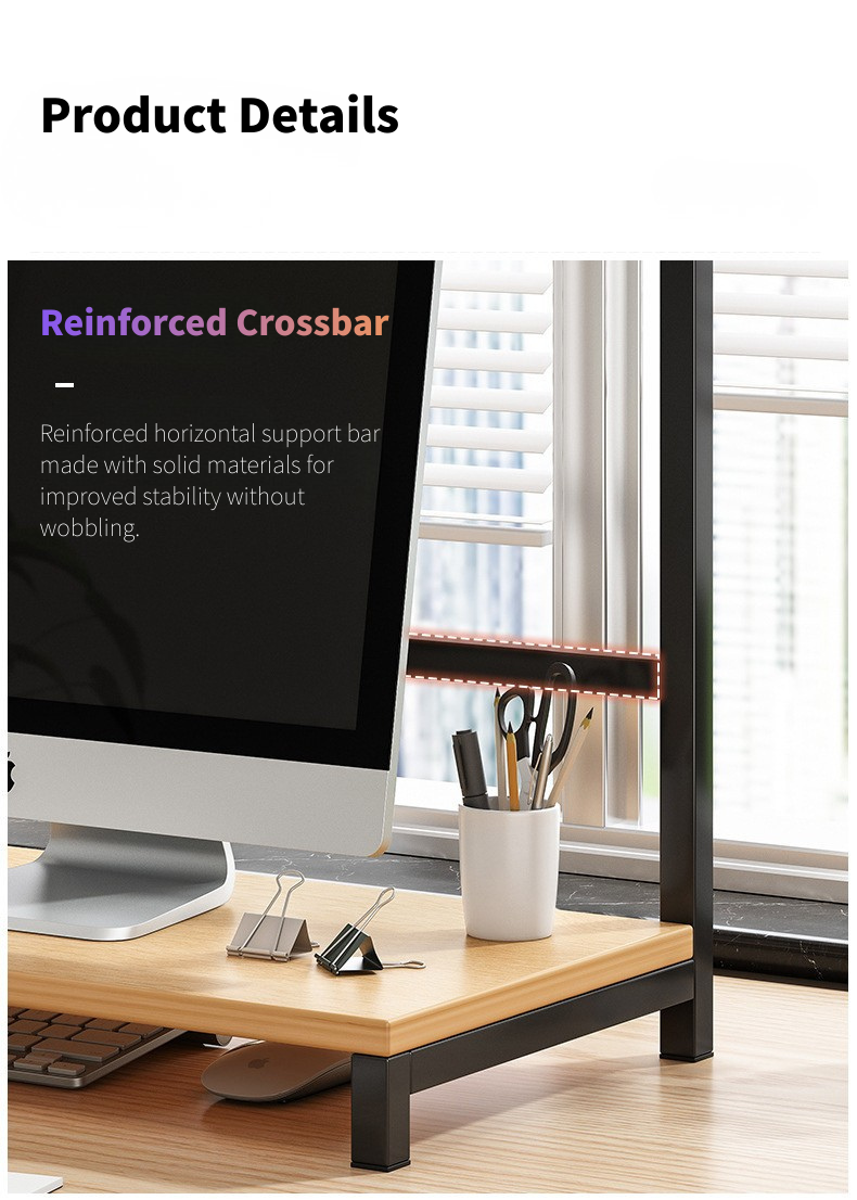 Desk Shelf with Monitor Stand