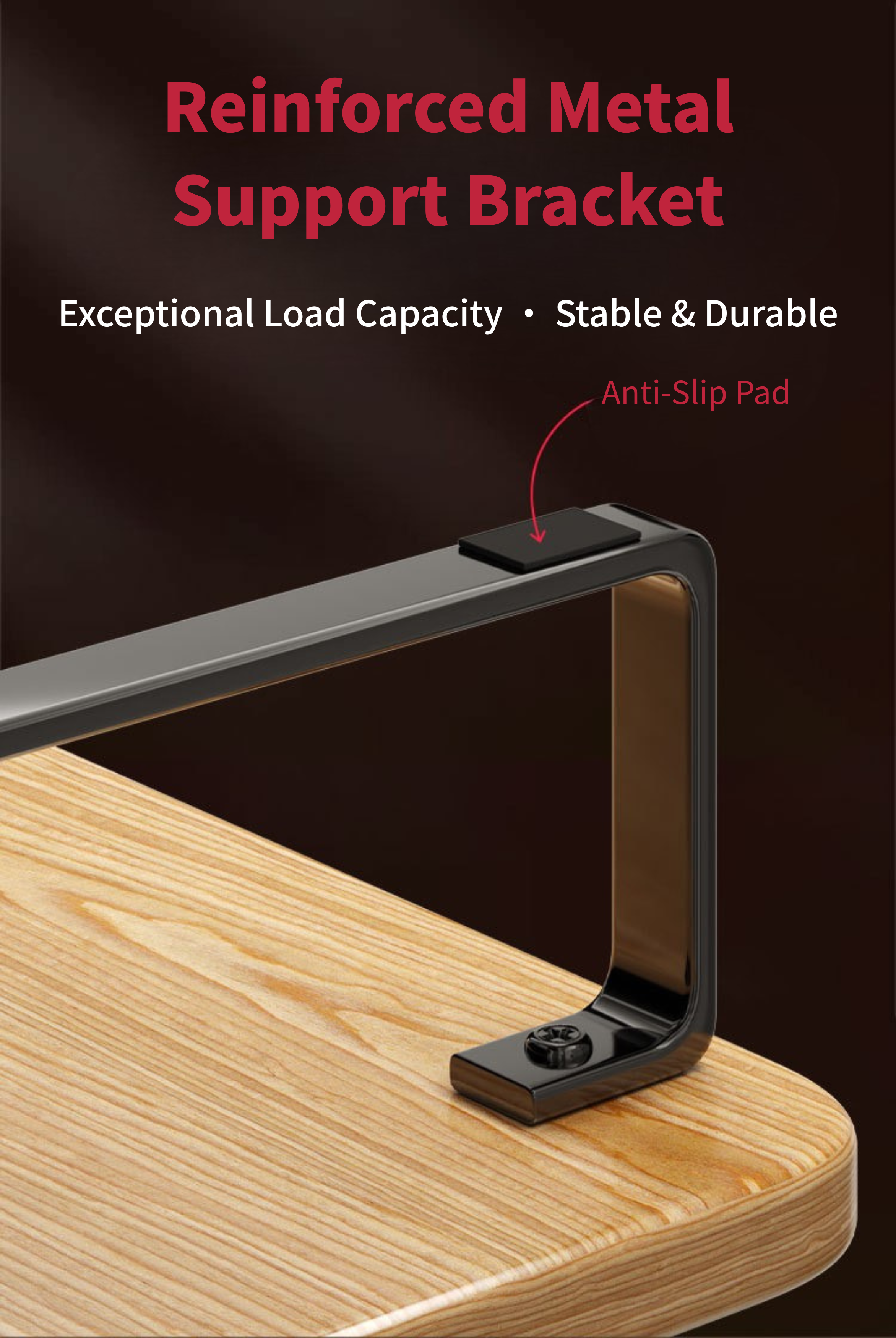 Premium Wood Monitor Stand