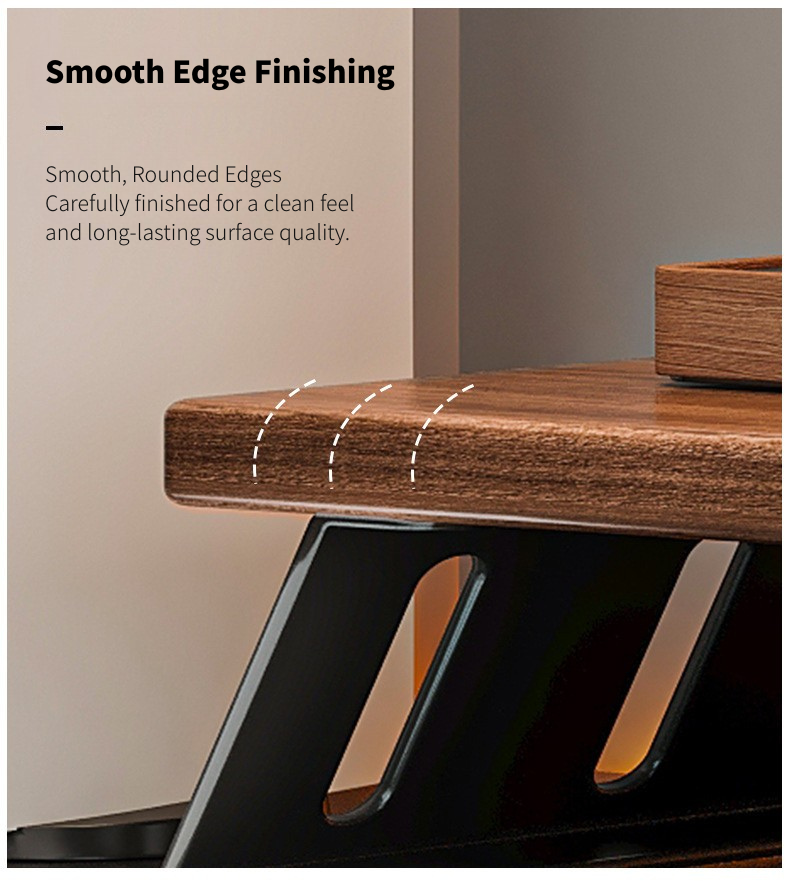 Monitor Stand with Pegboard Side Panels