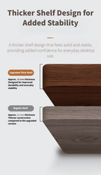 Monitor Stand with Pegboard Side Panels