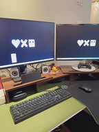 Rotating & Extendable Wooden Monitor Riser