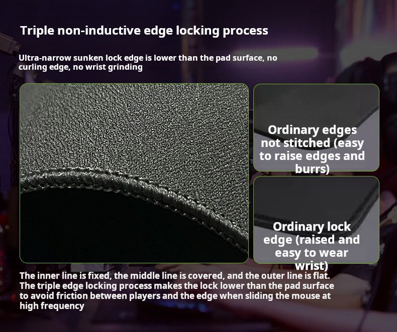 Pro Gaming Desk Pad (Jacquard Fabric Style)